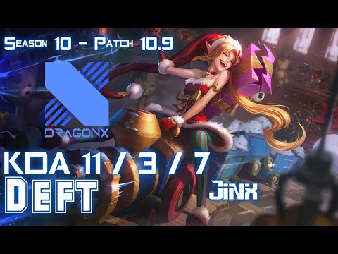 DRX Deft JINX vs KAI'SA ADC - Patch 10.9 KR Ranked