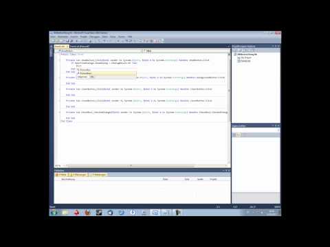 Microsoft Visual Basic 2010 Express Tutorial (Teil 1)