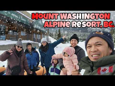 Our Family Day Adventure at Mt. Washington Alpine Resort, BC | Tubing Fun for All Ages