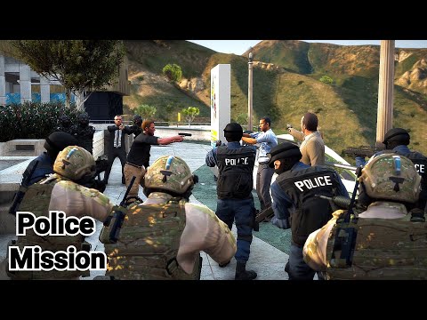 GTA 5 Mission (Remastered) - When Michael was a Police Officer