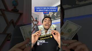2023 Türkiye’nin En Değerli 10 Şirketi Duymadın mı? 🇹🇷💰 #meyzileyoutub