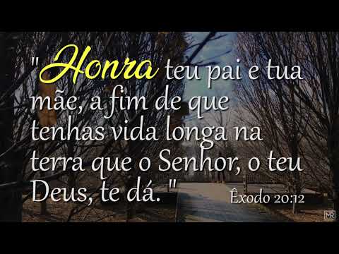 Versículos - Êxodo 20:12 - Honra teu pai e tua mãe!