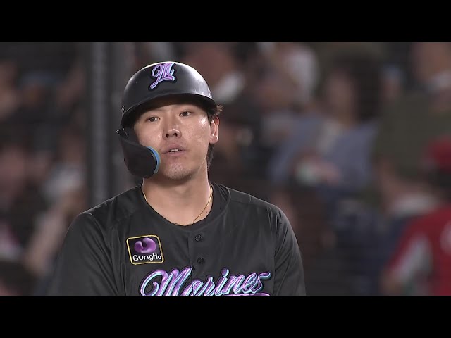 【5回裏】低めの変化球を上手く捉えた!! マリーンズ・安田尚憲 ライト前へのタイムリーで追加点!! 2025年7月19日 千葉ロッテマリーンズ 対 オリックス・バファローズ