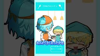 【手描き切り抜き】まさかの単語でハモる緋八マナと渚トラウト #shorts   【にじさんじ/ 緋八マナ・渚トラウト】