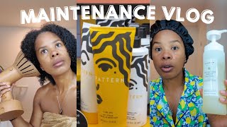 My Maintenance Routine: shower + bodycare products & curly hair wash day