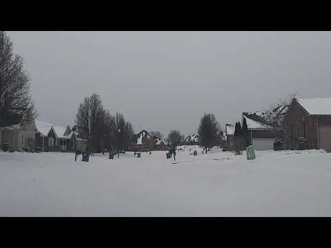 Louisville Kentucky 2021 winter storm 40291 drive around