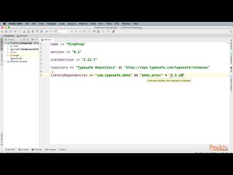Scala Projects Preparing the build sbt File | packtpub com