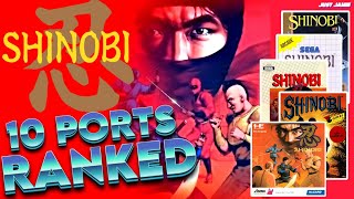 Which Version of Shinobi Did I Rank No.1? #shinobi #sega #arcadegames 