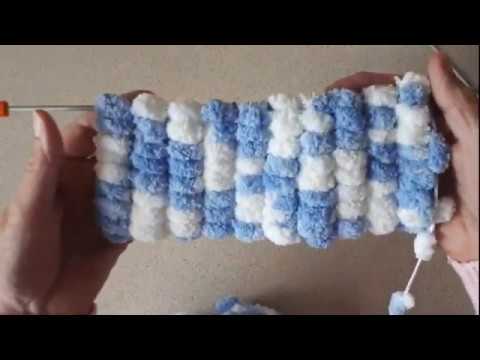 Aldi's So Crafty Pom Pom Yarn Tutorial, Sheila's Knitting Tips