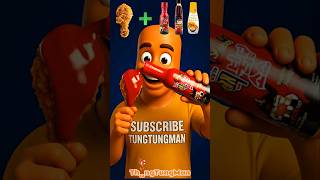 Download lagu Makan AYAM FRIED CHICKEN dengan Berbagai Macam SAUS PEDAS 🥵🤤🍗 - Makan Sesuai Emoji #shorts mp3