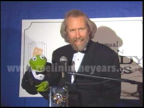 Jim Henson & Kermit The Frog • 1989 American Comedy Awards (Press Conference) [RITY Archive]