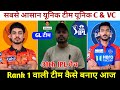 SRH vs DC Today Match Prediction ! Sunrisers Hyderabad vs Delhi Capitals Dream11 Team ! SRH vs DC