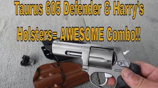 Taurus 605 Defender .357 Mag 1500 Round Review and Harry's Holsters Icon 2.0 & Monocle FULL REVIEW
