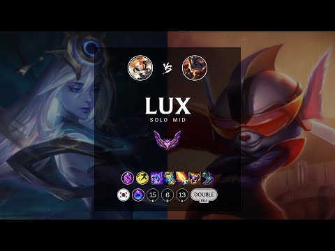 Lux Mid vs Rumble - KR Master Patch 12.14