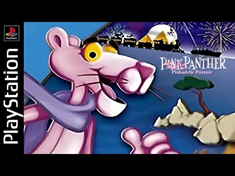Pink Panther Pinkadelic Pursuit 100% Full Game | Longplay Ps1
