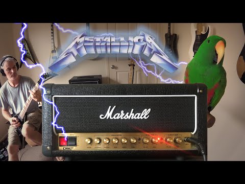 Capturing Ride The Lightning Guitar Tone - Marshall DSL & Recto 1x12 Cab