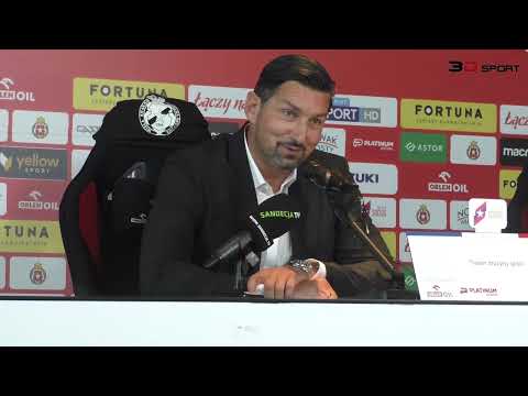 1L: Wisła Kraków - Sandecja Nowy Sącz [konferencja]. 2022-07-16