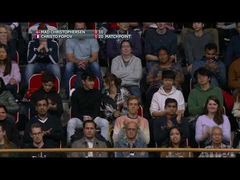 Match point - Mads Christophersen vs Christo Popov - MS, Final – Dutch Open 2022