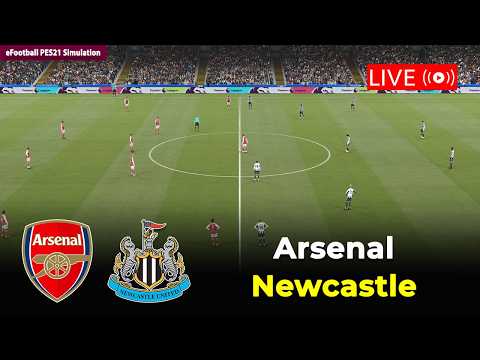 🔴Arsenal vs Newcastle United | English Premier League 25/26 | eFootball PES21 Simulation