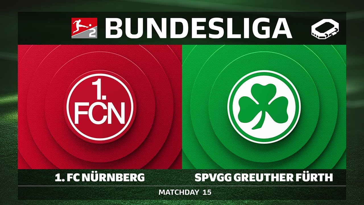 LIVE 🔴 1. FC Nürnberg vs. SpVgg Greuther Fürth | Matchday 15 - Bundesliga 2 2025/26