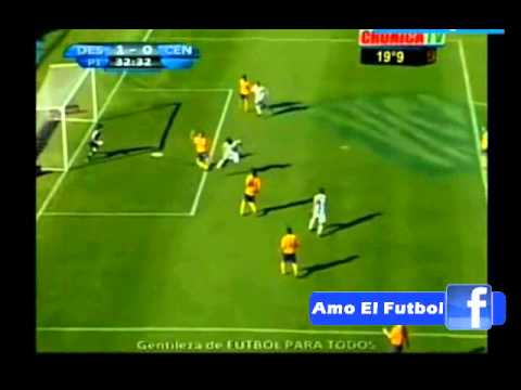 GOL DE German Gigena Desamparados 1 vs Rosario Central 0