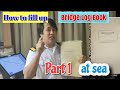 How To Fill Up Bridge Log Book At Sea