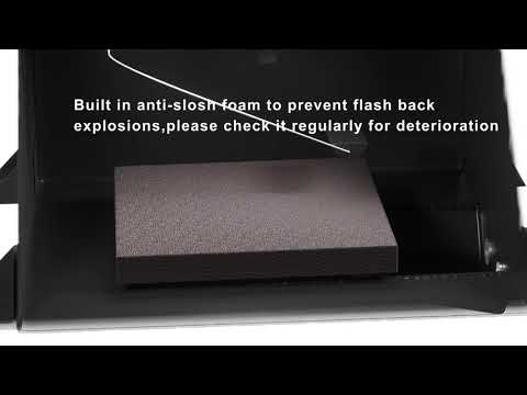 EVIL ENERGY 15 Gallon Fuel Cell Gas Tank Aluminum with Level Sender