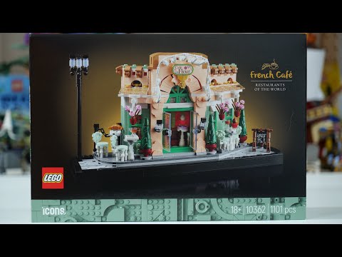 LEGO Icons 10362 French Café - LEGO Speed Build Review