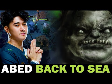 ABED BACK TO SEA - DESTROY ENEMY WITH MID PUDGE | DOTA 2 Gameplay