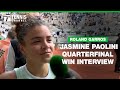 Jasmine Paolini Wins The Biggest Match Of Her Life | 2024 Roland Garros Quarterfinal