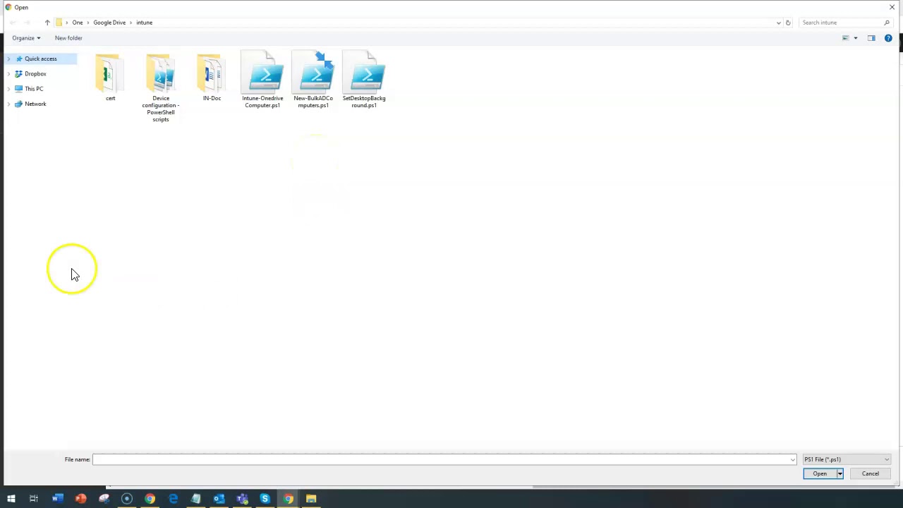 Device configuration PowerShell scripts - Microsoft Intune Training Series video No#73