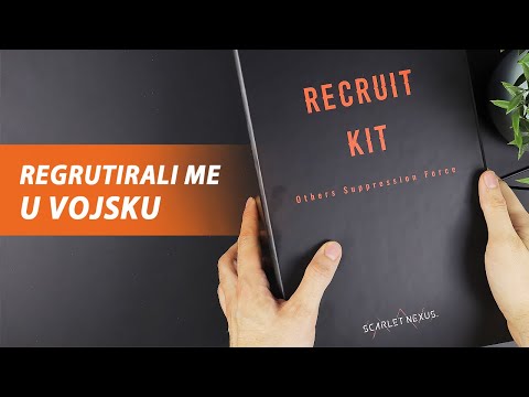 Dobili smo OPASAN anime paket - Scarlet Nexus Press Kit