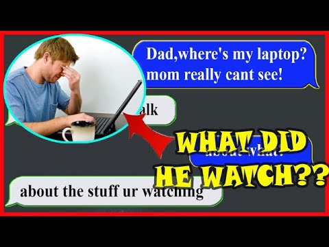 Dad, ERASE my INTERNET HISTORY, plz! Mom CAN'T see!!![TXT Stories]
