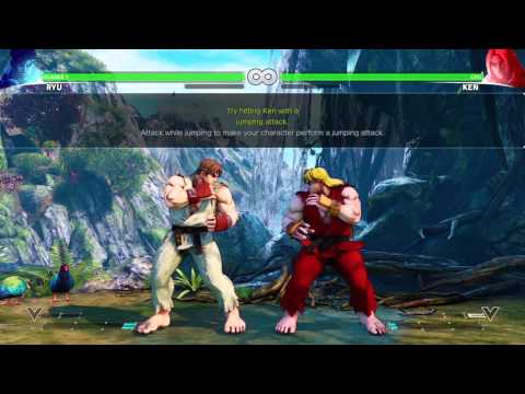 Street Fighter 5 beta tutorial