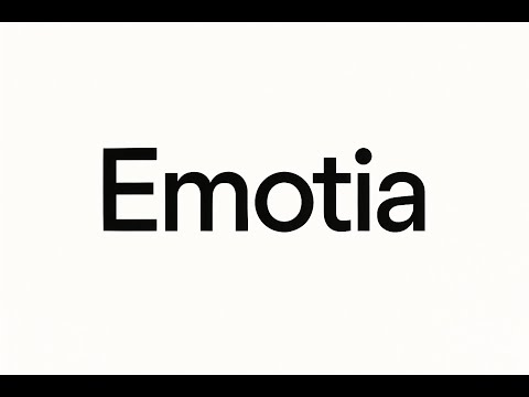 Emotia – AI-Powered Journal with Emotional Insights | Minimal Mood Tracker Design