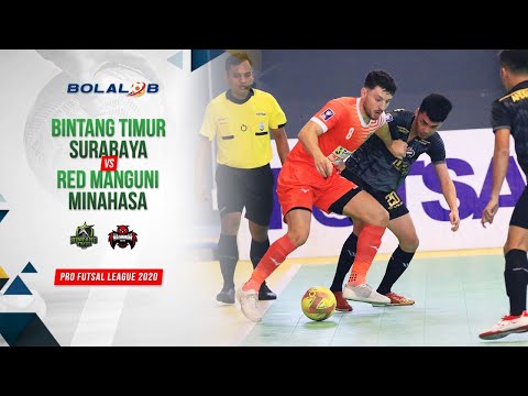 Bintang Timur Surabaya (6) vs (1) Red Manguni Minahasa | Highlights Pro Futsal League 2020