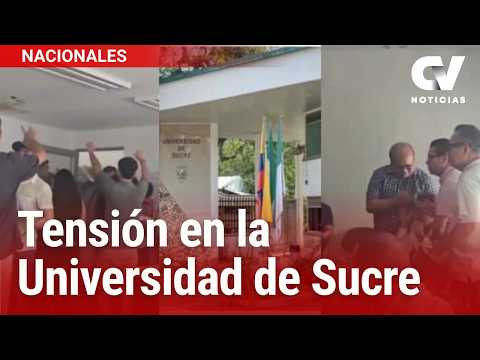 🚨 Tensión en la Universidad de Sucre: convocan consejo extraordinario