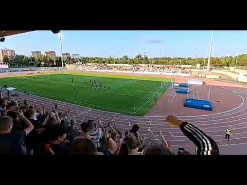 Ac Oulu fanien juhlat voitetun Klubi matsin jälkeen