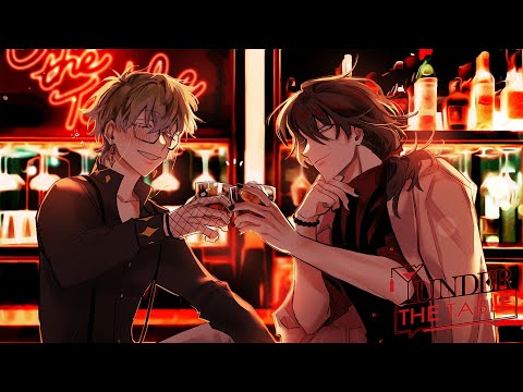 HORROR H(USBAND)OMIES GET BLITZED【Under the Table - Episode 3 Feat. IKE】【NIJISANJI EN | Vox Akuma】