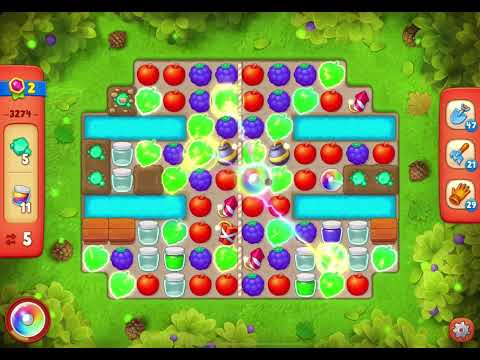 GardenScapes Level 3274 no boosters (14 moves)