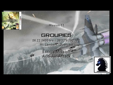 3DS Ace Combat: Assault Horizon Legacy+ - Mission #11: Groupies