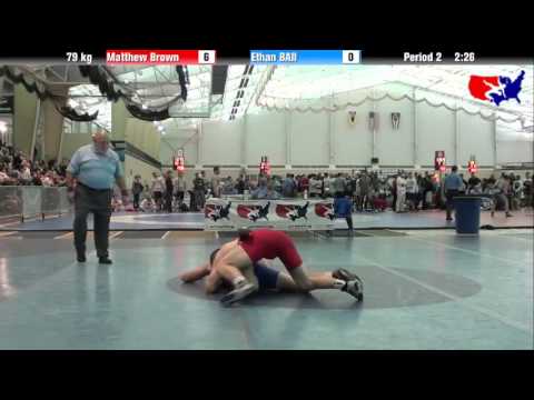 Matthew Brown vs. Ethan BAll at 2013 ASICS University Nationals - FS