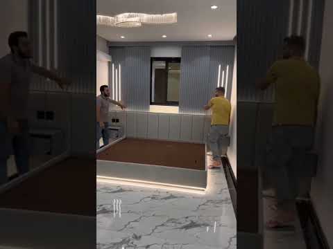 Bedroom Design with Hidden Window concept.