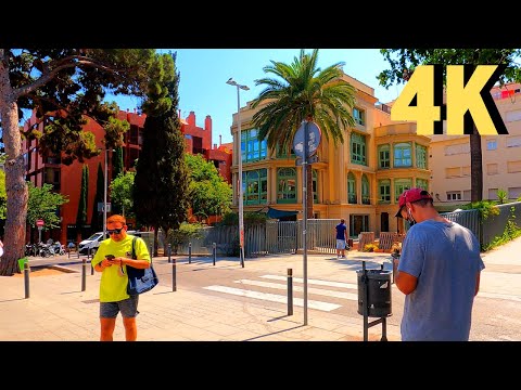 Walking in Barcelona: Neighborhood Sarrià, Spain 🇪🇸 4k