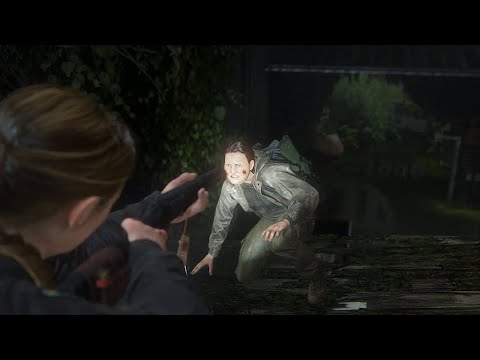 The Last Of Us 2 - WLF Soldier's Begging to Abby ( Wolves VS Abby )