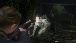 The Last Of Us 2 - WLF Soldier&#39;s Begging to Abby ( Wolves VS Abby )