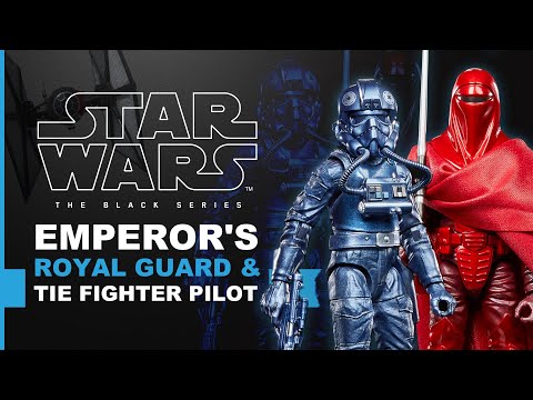 Star Wars Bring Home The Galaxy | The Black Series | Emperor&#39;s Royal Guard and TIE Fighter Pilot