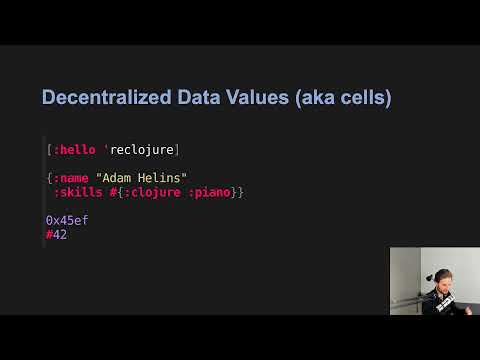 Decentralize the world via the Clojure philosophy - Adam Helins - reClojure 2021