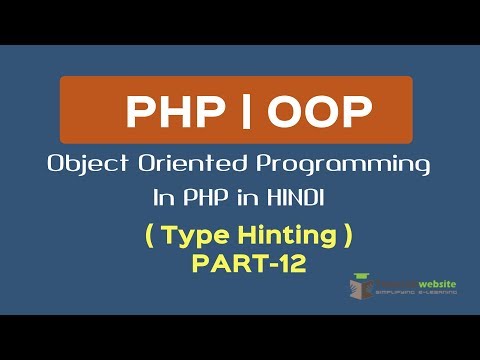 OOPS Concept in PHP in HINDI | Type Hinting | Type Hinting in Polymorphism | Part 12