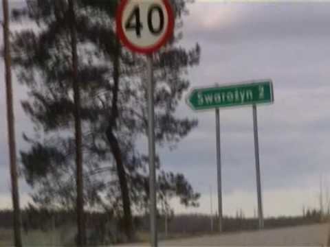 Swarożyn Gmina Tczew zjazd na ul. Szkolną przy A1.wmv